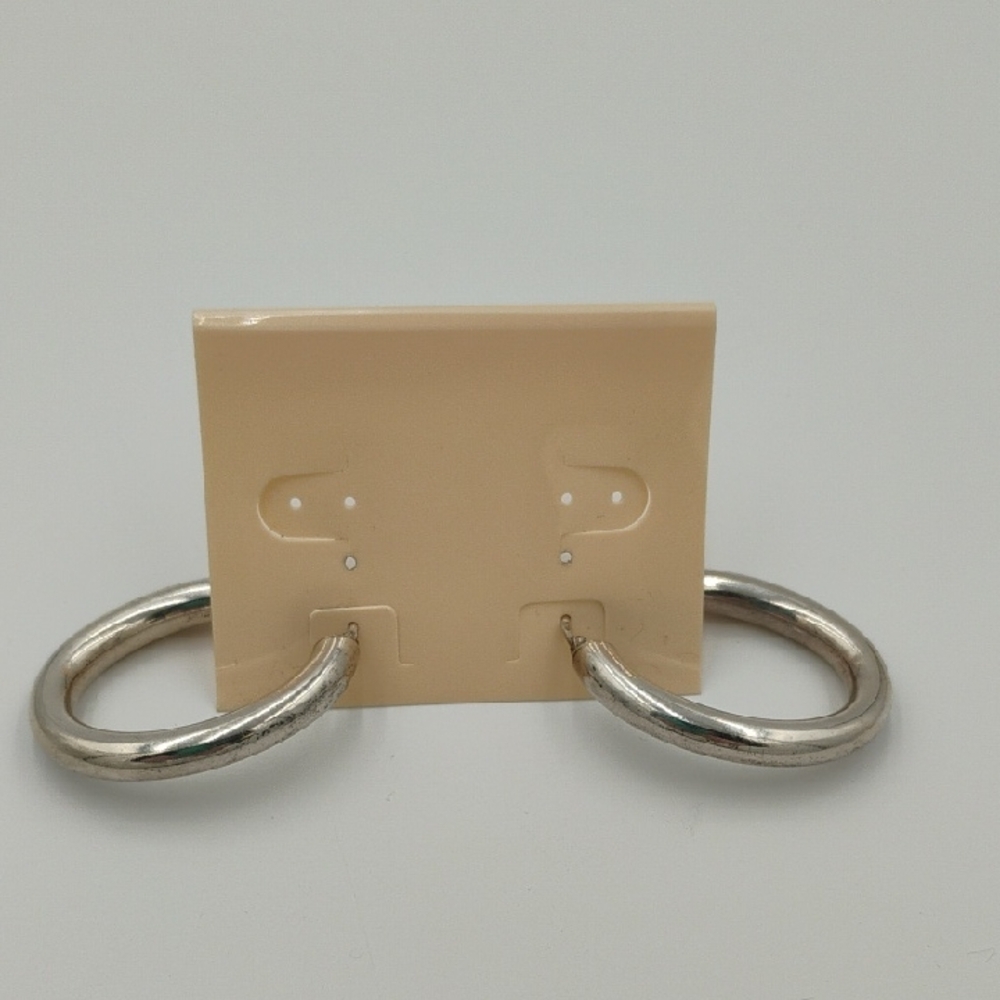 Sterling Silver Hoops